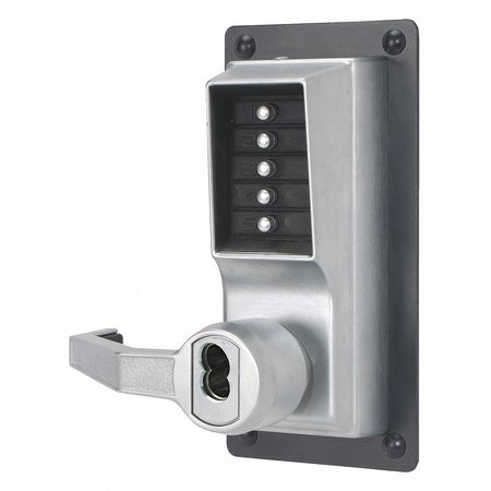 Push Button Exit Trim, Key Override, Left