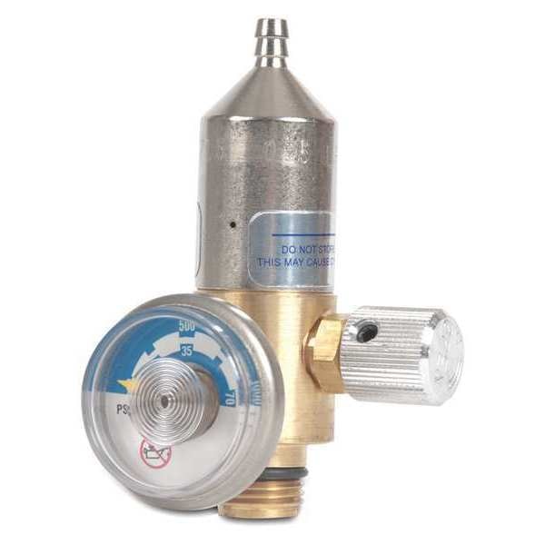 Gas Regulator, 0.5Lpm, Stainless Steel