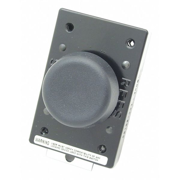 Plastic Plunger w/Latch, Blk, 2-1/4