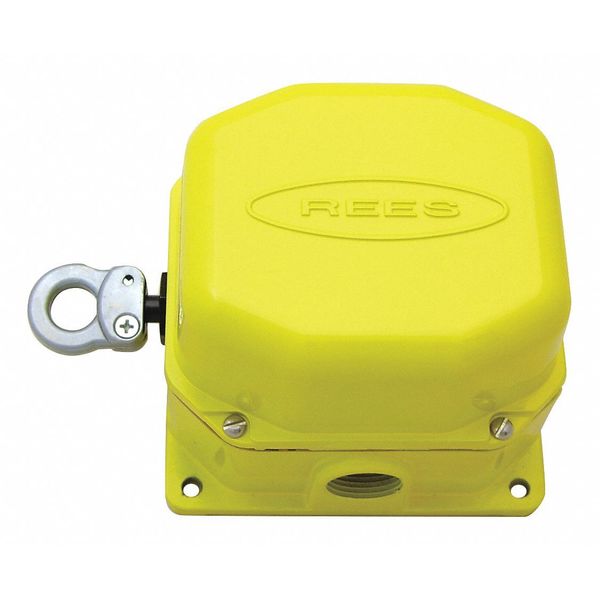 Auto Reset Cable Switch, Yellow