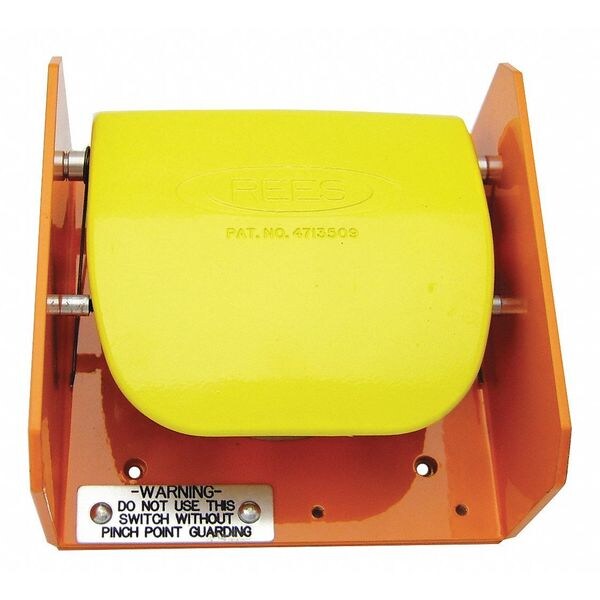 Palm Switch Actuator Guard, Orange