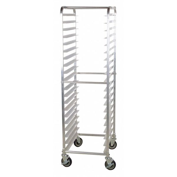 Pan Rack, Aluminum, 20Tray Cap, End Loading