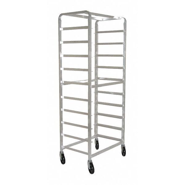 Pan Rack, Side Loading, Aluminum, 10 Tray