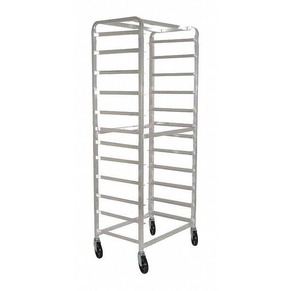 Pan Rack, Side Loading, Aluminum, 12 Tray