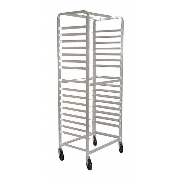 Pan Rack, Side Loading, Aluminum, 15 Tray