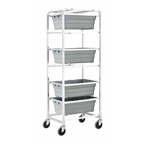 Lug Cart, Aluminum, 4 Tier