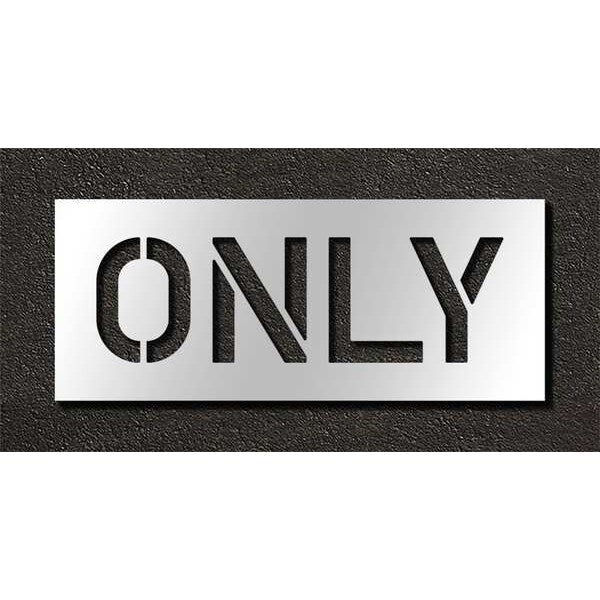 Pavement Stencil, Only, 10 in