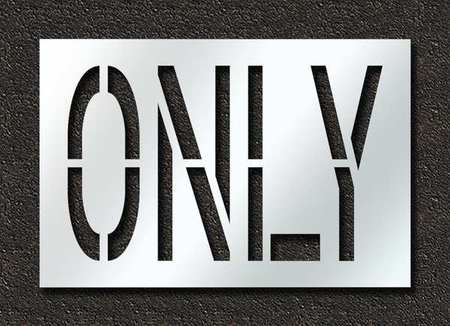 Pavement Stencil, Only, 24 in