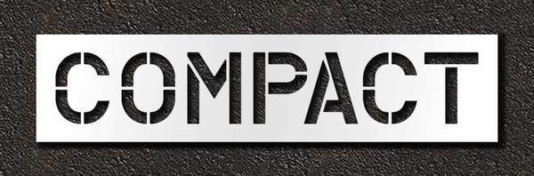 Pavement Stencil, Compact, 12 in