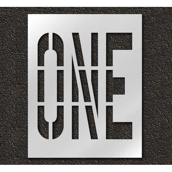 Pavement Stencil, One, 36 in