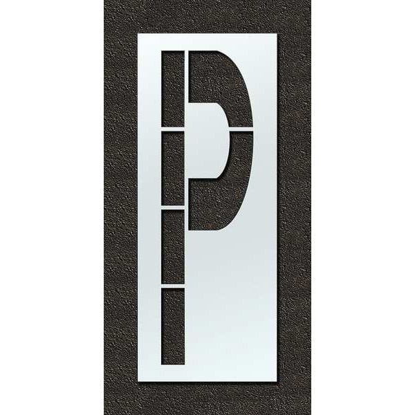 Airport Pavement Stencil, P, 108 in
