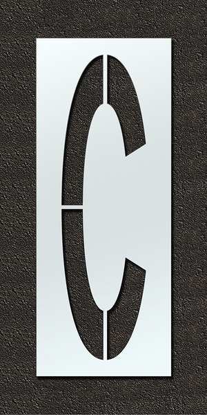 Airport Pavement Stencil, C, 108 in