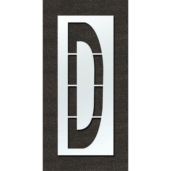 Airport Pavement Stencil, D, 108 in