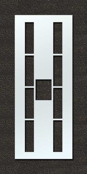 Airport Pavement Stencil, H, 108 in