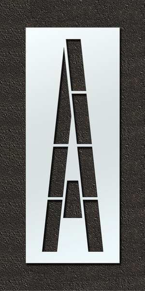 Airport Pavement Stencil, A, 108 in