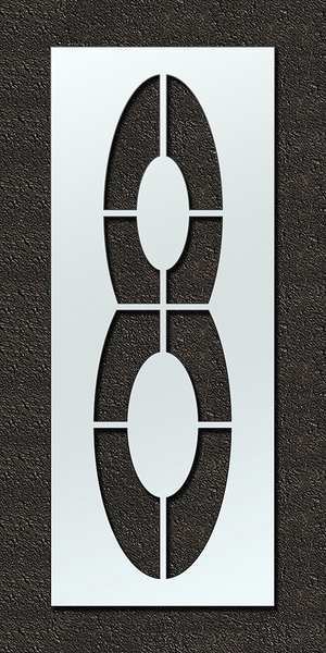 Airport Pavement Stencil, 8,144 in