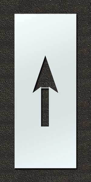 Airport Pavement Stencil, Arrow, 70 in