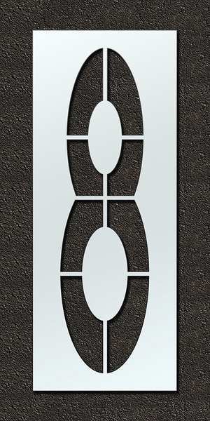 Airport Pavement Stencil, 8,108 in