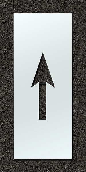 Airport Pavement Stencil, Arrow, 51 in