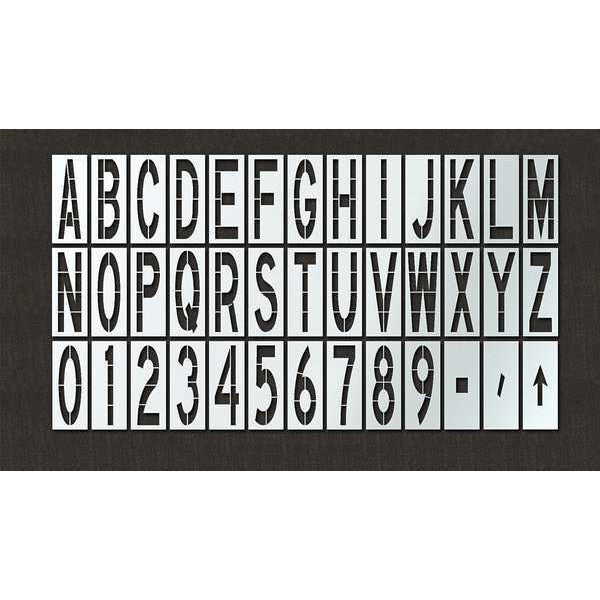 Airport Pavement Stencil Kit, 120 in