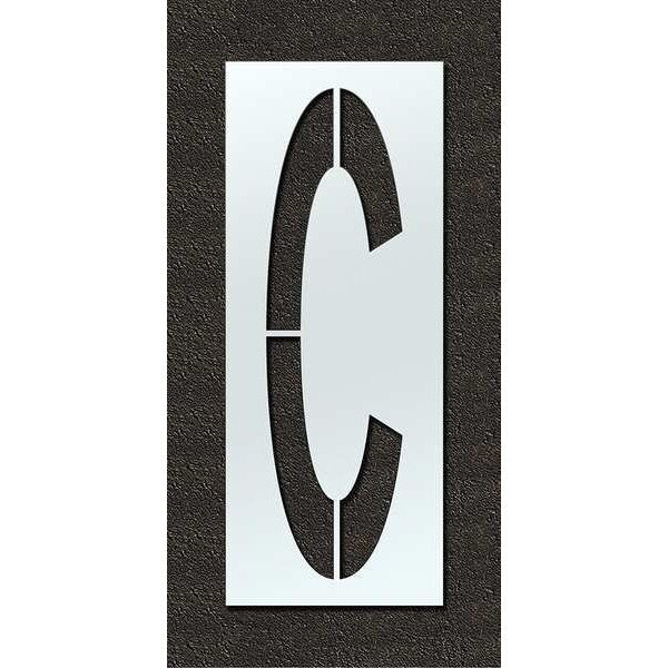 Airport Pavement Stencil, C, 120 in