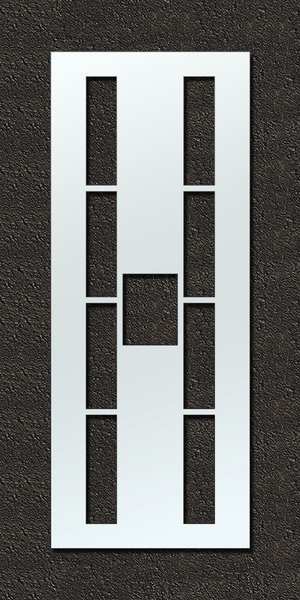 Airport Pavement Stencil, H, 120 in