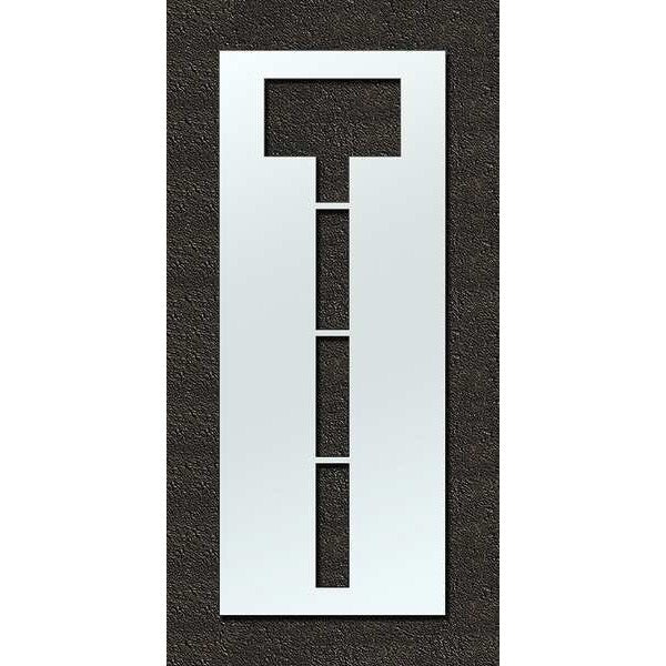 Airport Pavement Stencil, T, 120 in