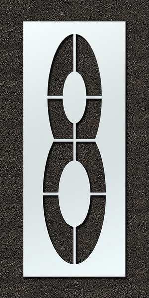 Airport Pavement Stencil, 8,120 in