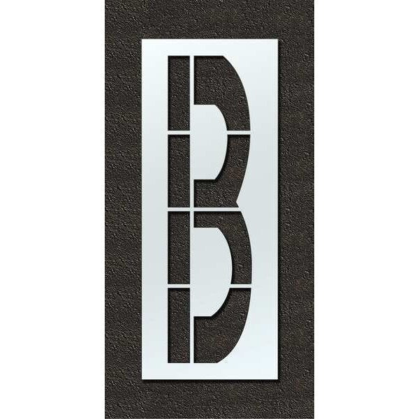 Airport Pavement Stencil, B, 144 in