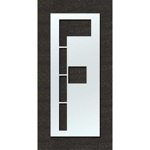 Airport Pavement Stencil, F, 144 in