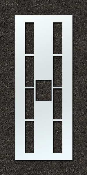 Airport Pavement Stencil, H, 144 in