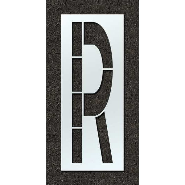Airport Pavement Stencil, R, 144 in