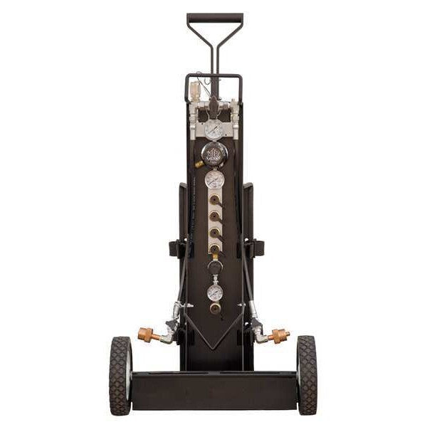 Air Cylinder Cart, 2 Cylinders, 4500 psi