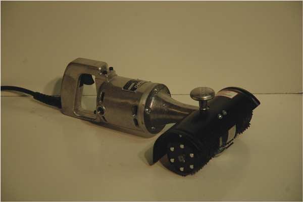 Elctrc Handheld Scarifier, Clean Area 8In