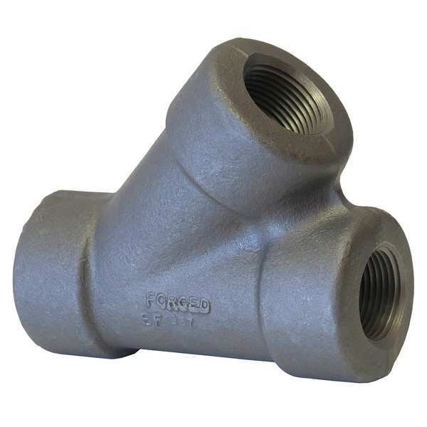 Black Forged Steel 45 Degree Lateral Class 3000
