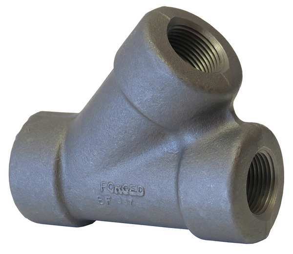 Black Forged Steel 45 Degree Lateral Class 3000