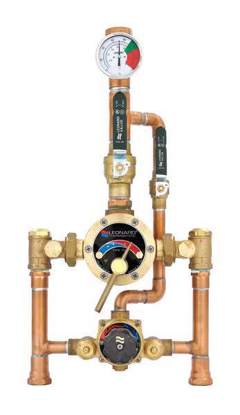 Mixing Valve, Lead Free Bronze, 45 gpm