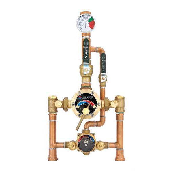 Mixing Valve, Lead Free Bronze, 63 gpm