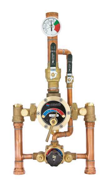 Mixing Valve, Lead Free Bronze, 95 gpm