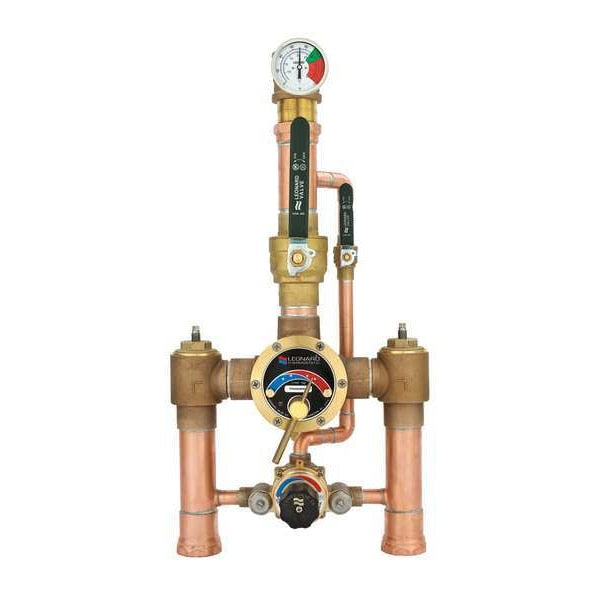 Mixing Valve, Lead Free Bronze, 145 gpm