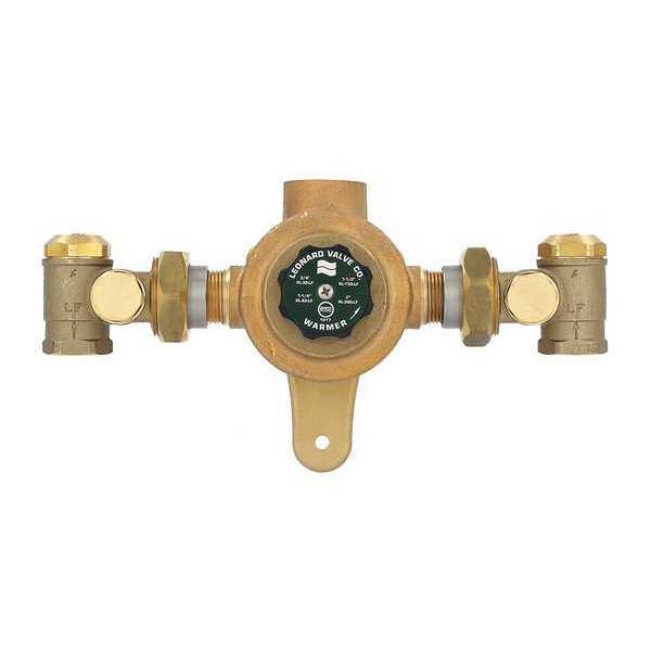 Mixing Valve, Lead Free Bronze, 43 gpm