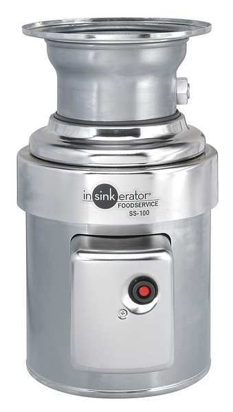 Garbage Disposal, Commercial, 1 HP