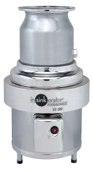 Garbage Disposal, Commercial, 3 HP