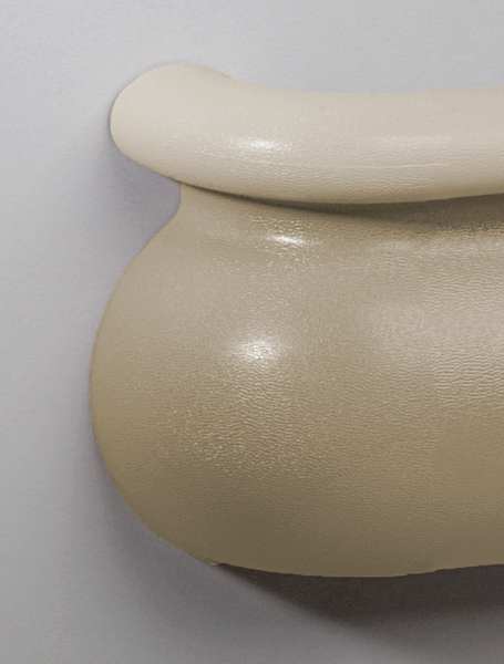 Left Handrail Return, Tan, 3-3/16In.