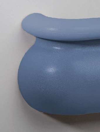 Left Handrail Return, Wndsr Blue, 3-3/16In