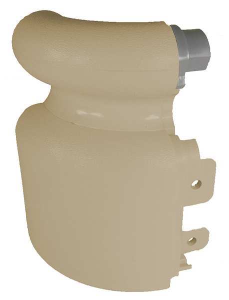 Left Handrail Return, Tan, 3-1/8In.