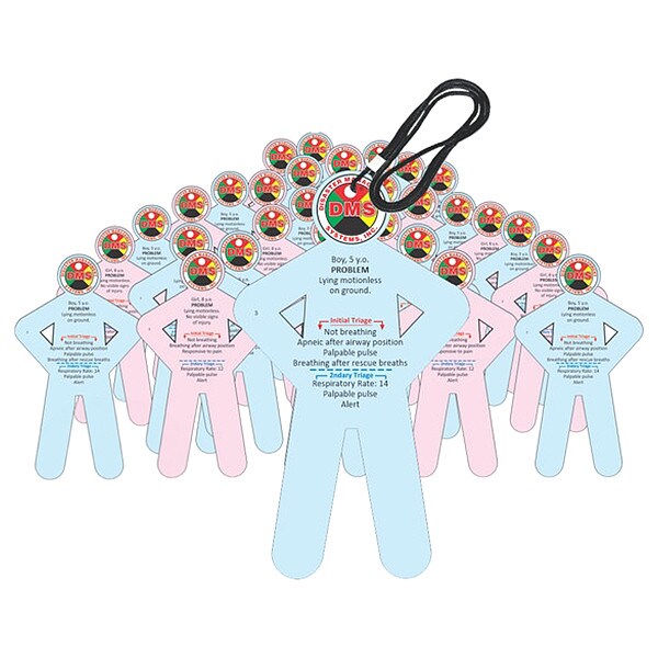 Pediatric Patient Victim Cards, PK32
