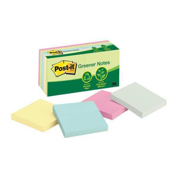 Recycled Sticky Notes, 3x3, Helsinki, PK12