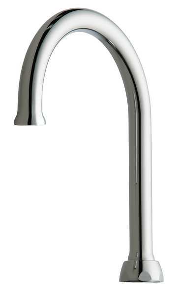 Gooseneck Spout, Brass