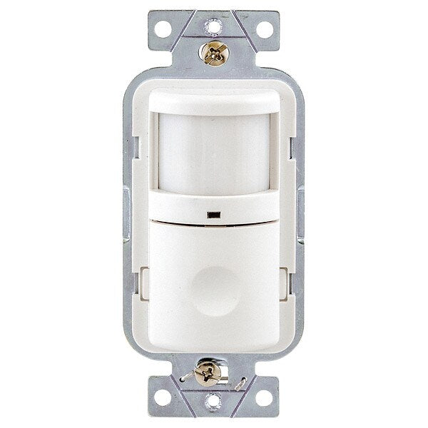 Vacancy Sensor, PIR, 1200 sq ft, White